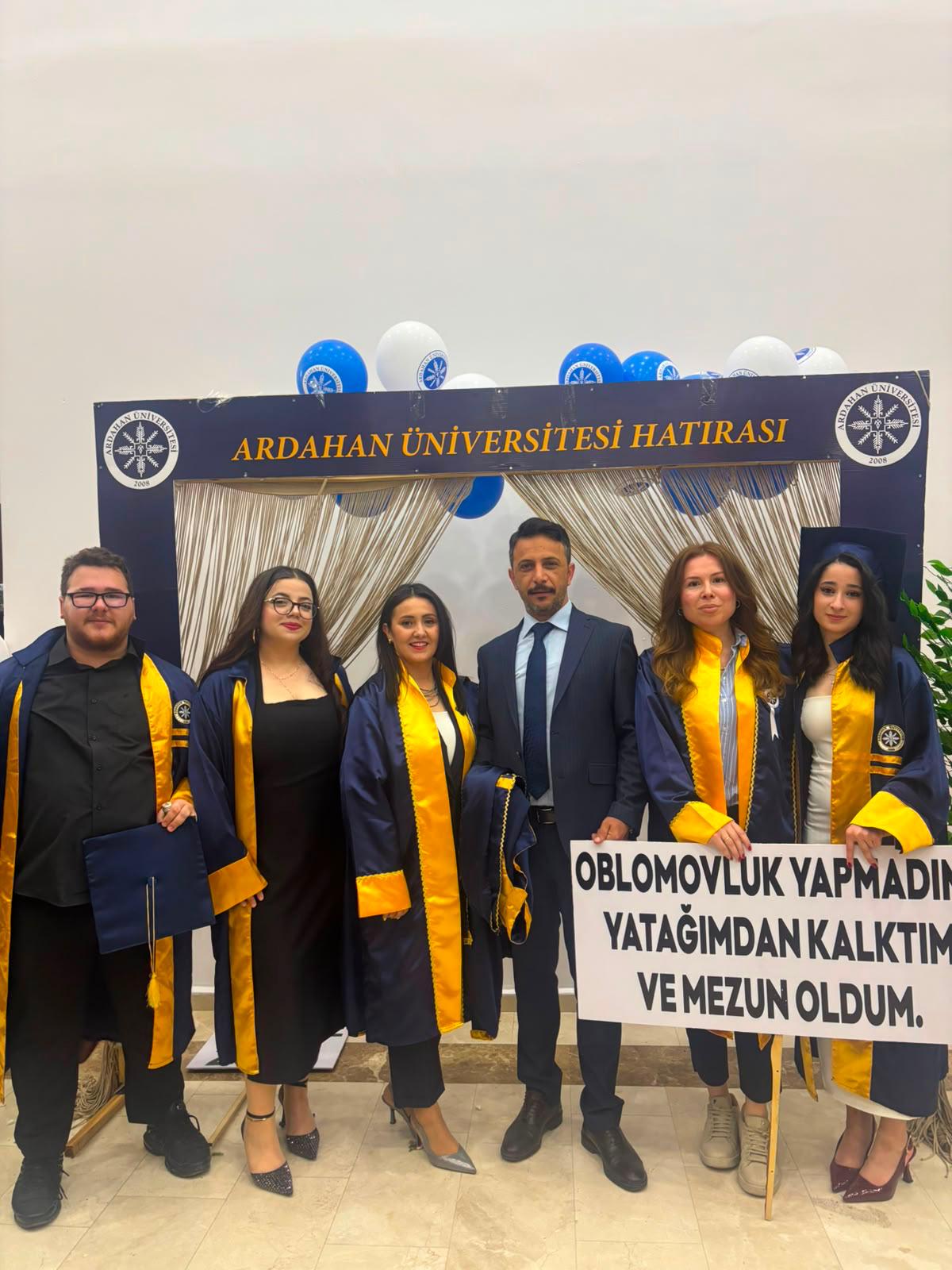 ​Rus Dili ve Edebiyatı Bölümü Mezuniyet Törenine Katılım Sağladı